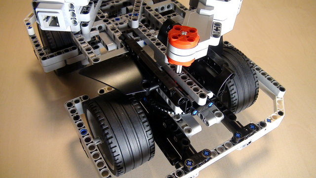Image for Two rear motors on BigDaddy Competition Construction Robot (Part 10)
