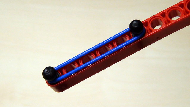 Image for Rubber bands - LEGO robot attachment that triggers with a motor