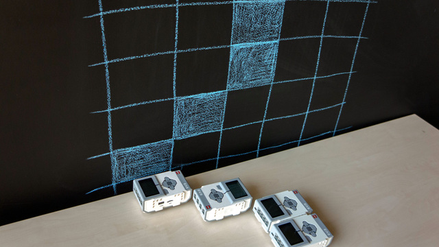 Image for Programming with one language with code ready. Robotics Game of Life.