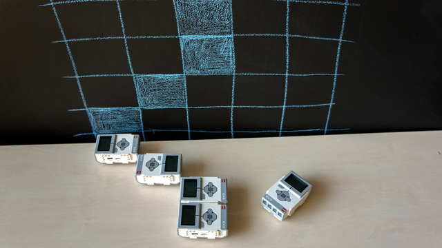 Image for Infinite vs Finite Matrix. Robotics Game of Life