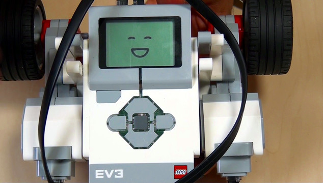 Image for EV3 Phi. Display block as a last block in an EV3-G software program