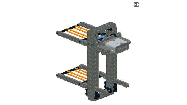 Image for VEX IQ Crossover Single Hex Ball Rack Attachment